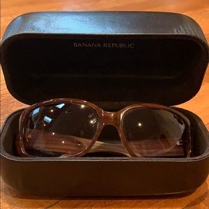 Banana Republic Sunglasses with Case
